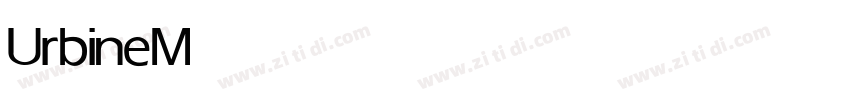 Urbine Medium字体转换